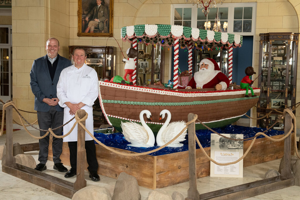 The Sweetest Sail This Holiday Season The Broadmoor’s Gingerbread Boat